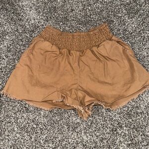Tan shorts